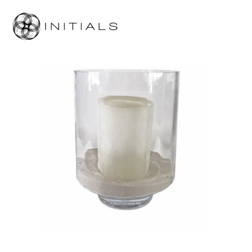 Candleholder Optique Basic Clear Glass