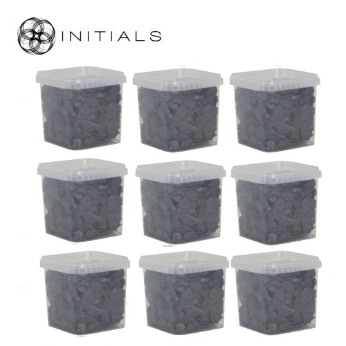 Set 9 - Deco Stones Slates Black 1.2L