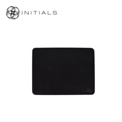 Home Office Cuir Mousepad Leather Black