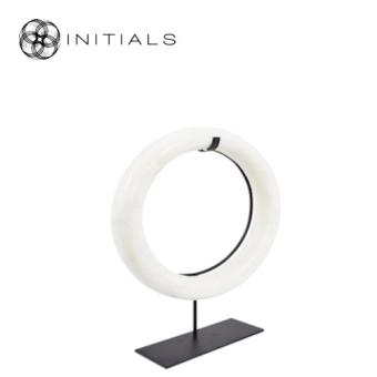 Object Ring Stoneware White