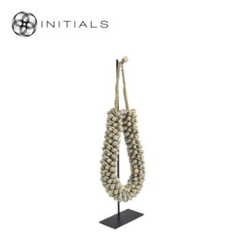 Object Shell Necklace Grey