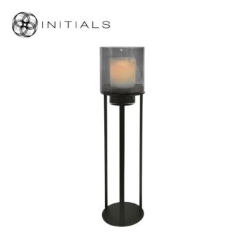 Hurricane Stand Open M Matt Black & Smoke Glass