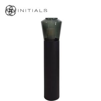 Hurricane Stand Solid XL Matt Black & Smoke Brillant Glass