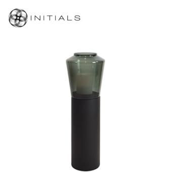 Hurricane Stand Solid M Matt Black & Smoke Brillant Glass