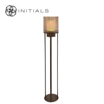 Hurricane Stand Open XL Metallic Brown & Topaz Glass