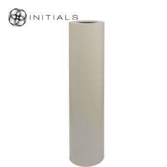 Stand Solid Metal Ivory Round