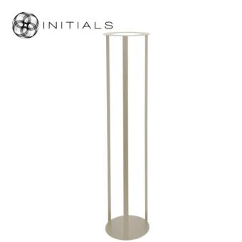 Stand Bridge Raw Iron Ivory Round