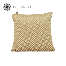 Cushion Lodge Tangram Saffron Gold