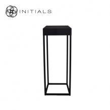 Side Table Boulevard Raw Iron Black