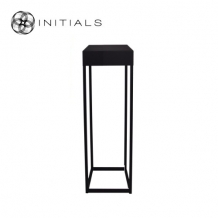 Side Table Boulevard Raw Iron Black