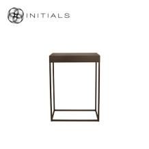 Side Table Boulevard Raw Iron Metallic Brown