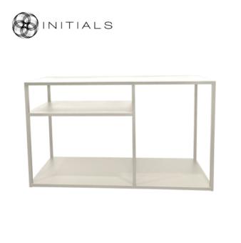 Storage Table Play Metal Ivory