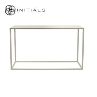 Side Table Broadway Raw Iron Ivory