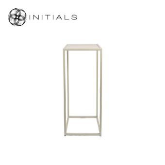 Flower Stand  Stone Ivory