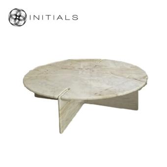 Coffee Table Hemera Marble White Rosa