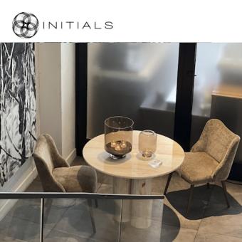 Dining Table Gamma Marble White Rosa