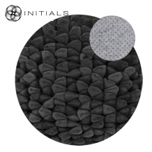 Carpet Pebble Dark Graphite Round