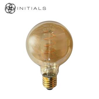 Light Bulb Globe G80 LED Spiraal Flame Dimmable