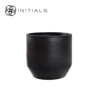 Pot Scalas Ceramic Black