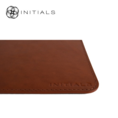 Home Office Cuir Mousepad Leather Cognac