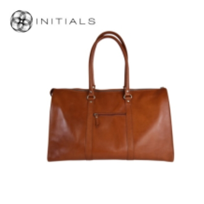 Home Office Cuir Travelling Bag Leather Cognac