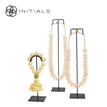 Object Nature Opera Necklace Hexa Wit
