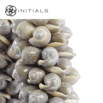 Object Shell Necklace Grey