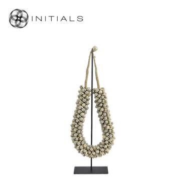 Object Shell Necklace Grey