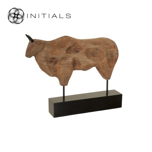 Bull Museum Mango Wood Natural