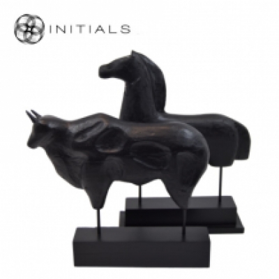 Bull Modern Mango Wood Black