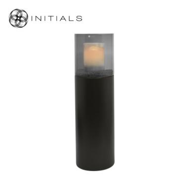 190-311-032 Hurricane Stand Solid M Matt Black & Smoke Glass