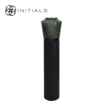 Hurricane Stand Solid XL Matt Black & Smoke Brillant Glass