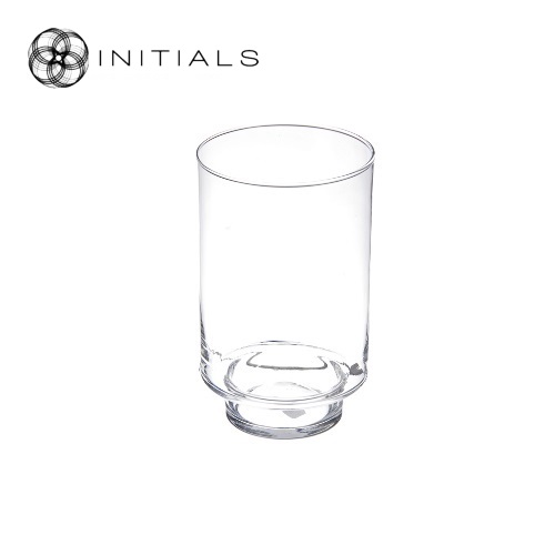 Candleholder Serré Tea Clear Glass