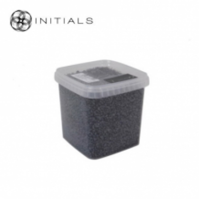 Set 9 - Deco Stones Brilliant Granulate 2-3 mm Black