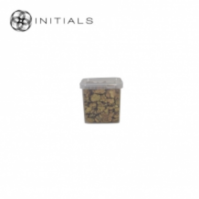Set 9 - Deco Stones Glitter Cork Gold 1.2L