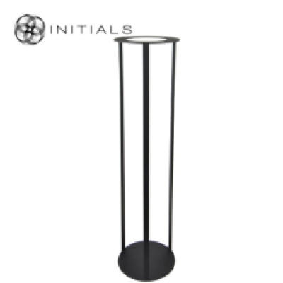 Stand Bridge Raw Iron Black Round