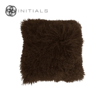 Cushion Ranch Sheepskin Coffee Brown