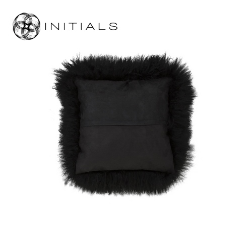 Cushion Ranch Sheepskin Night Black