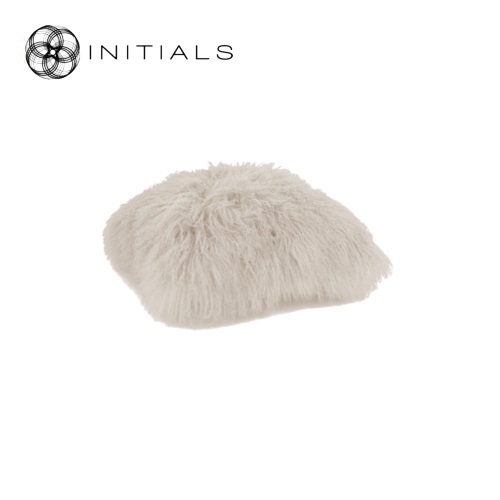 Cushion Ranch Sheepskin Champagne White