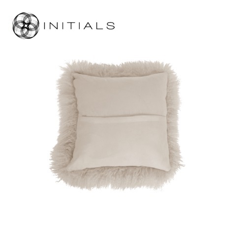 Cushion Ranch Sheepskin Champagne White