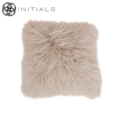 Cushion Ranch Sheepskin Champagne White