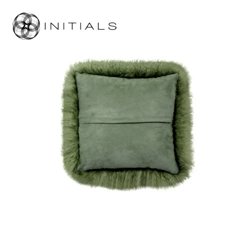 Cushion Ranch Sheepskin Olive Green