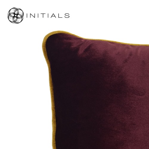 Cushion Studio Murano Wine Bordeaux