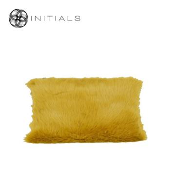 Cushion Kenia Mustard Yellow