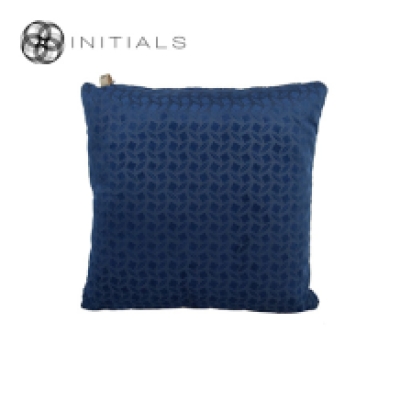 Cushion Lodge Geo Classic Blue