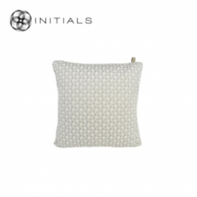 Cushion Lodge Geo Pearl White