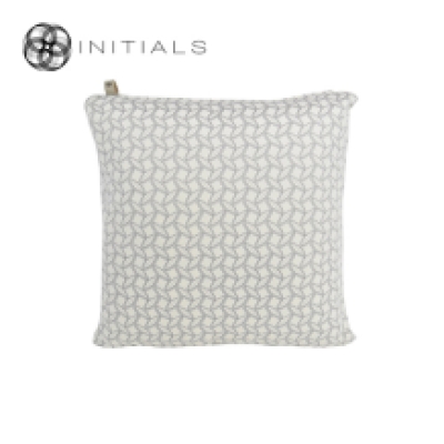 Cushion Lodge Geo Pearl White