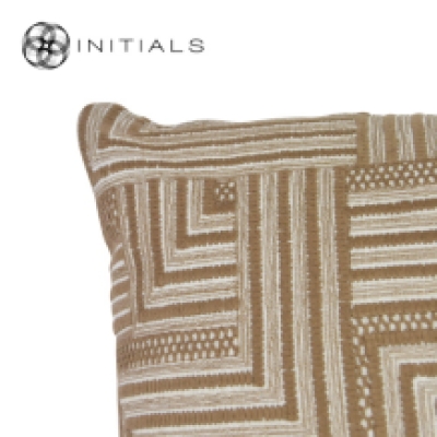 Cushion Cabin Macrame Tobacco Brown