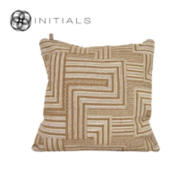 Cushion Cabin Macrame Tobacco Brown