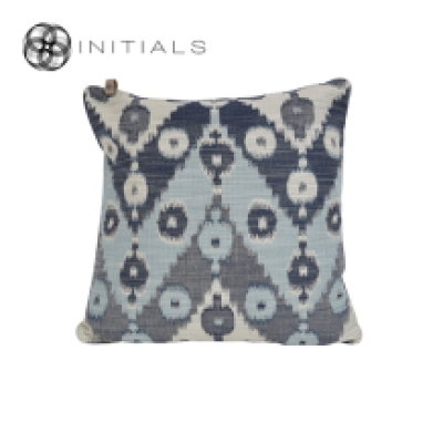 Cushion Cabin Chevron Sky Blue